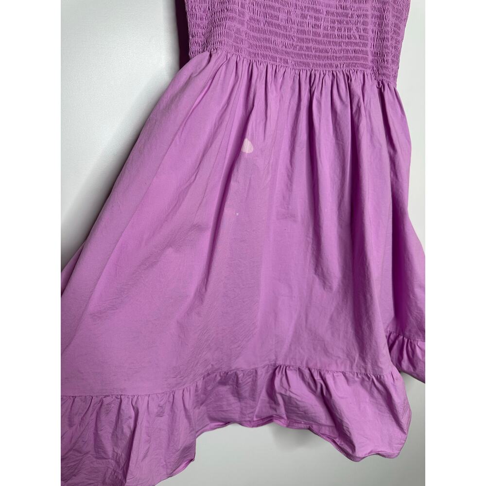 Hill House Home Elizabeth Nap Dress Smocked Women's Lilac Size Small - Picture 4 of 6